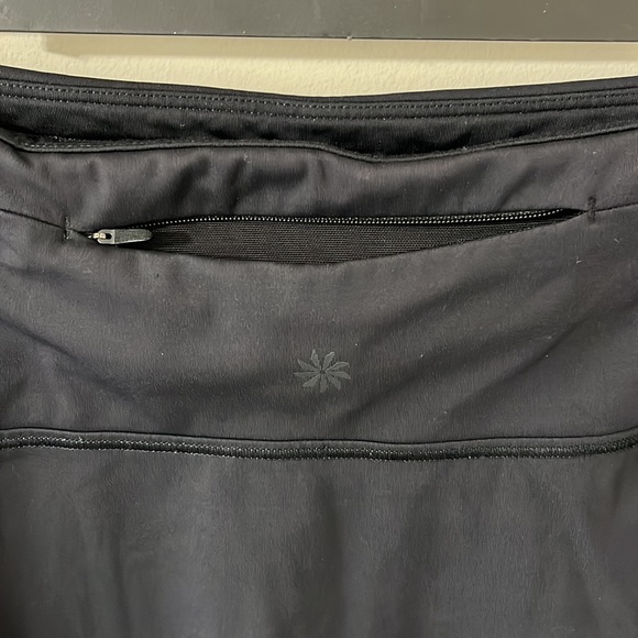 Athleta Black Match Point Skort 13.5” Size Medium - Picture 9 of 12
